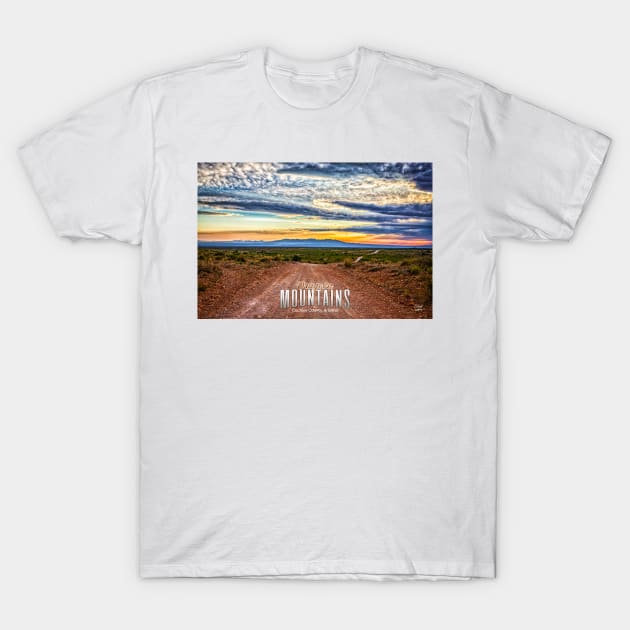 Dragoon Mountains from Middlemarch Road T-Shirt by Gestalt Imagery